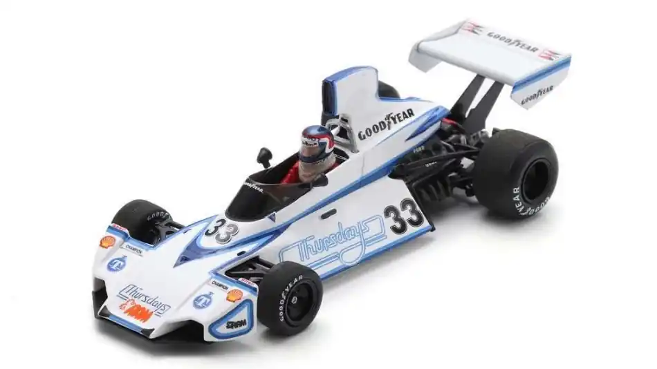 Árcsökkenés Brabham F1 BT44B n.33 Race of Champion 1976 P. Neve