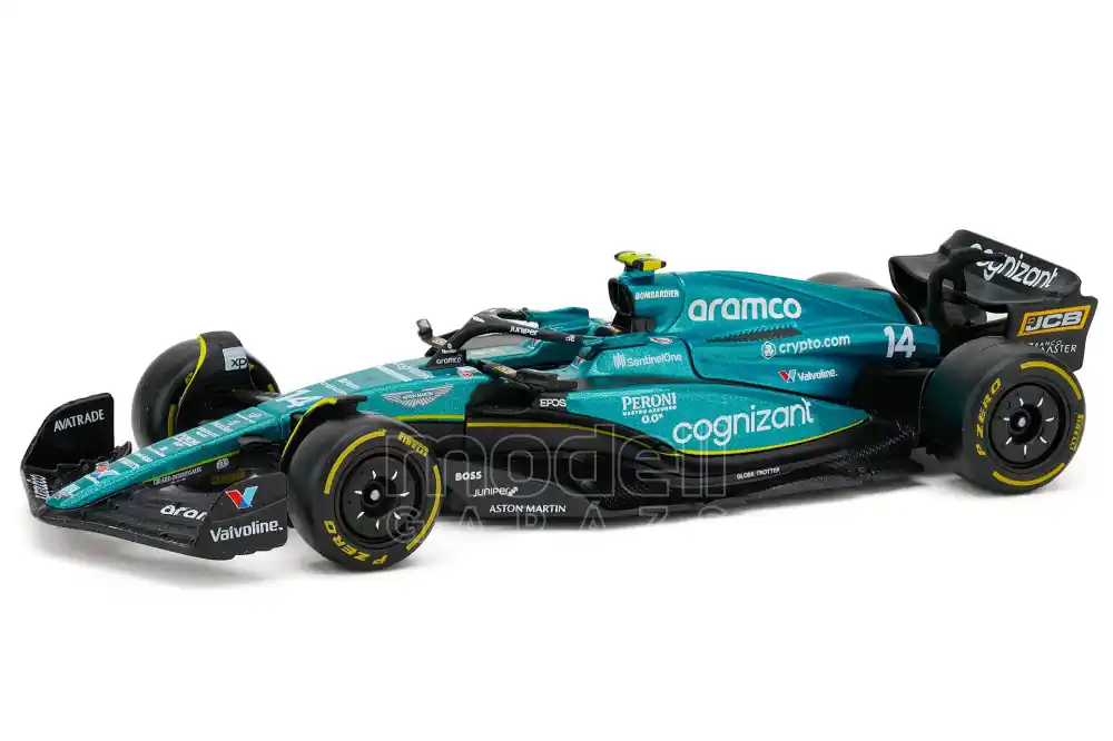 Végkiárusítás Aston Martin F1 AMR23 n.14 2023 F. Alonso