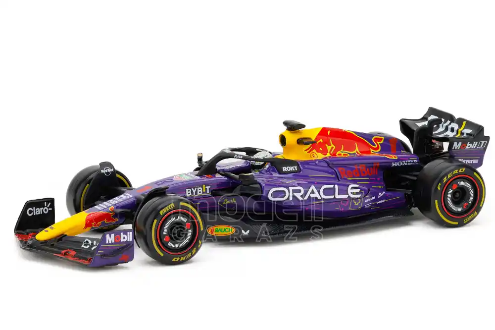 Red Bull F1 RB19 n.1 Las Vegas GP 2023 M. Verstappen pilótával és vitrinnel Alacsony ár