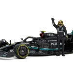 Biztonságos fizetés Mercedes F1 FW14 n.44 2023 L. Hamilton különálló pilótával