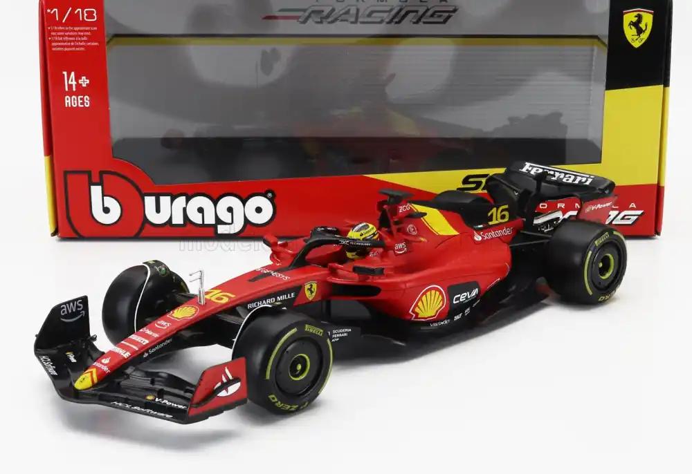 Ferrari F1 SF-23 n.16 Monza GP 2023 C. Leclerc Újdonság