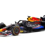 Árengedmény Red Bull F1 RB19 n.1 Austin USA GP 2023 M. Verstappen pilótával és vitrinnel