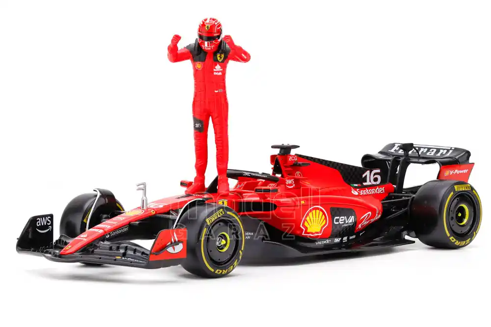 Ferrari F1 SF-23 n.16 2023 C. Leclerc különálló pilótával Rendeld meg most