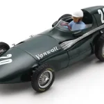 Vanwall F1 VW5 n.20 French GP 1957 R. Salvadori Szuper akció