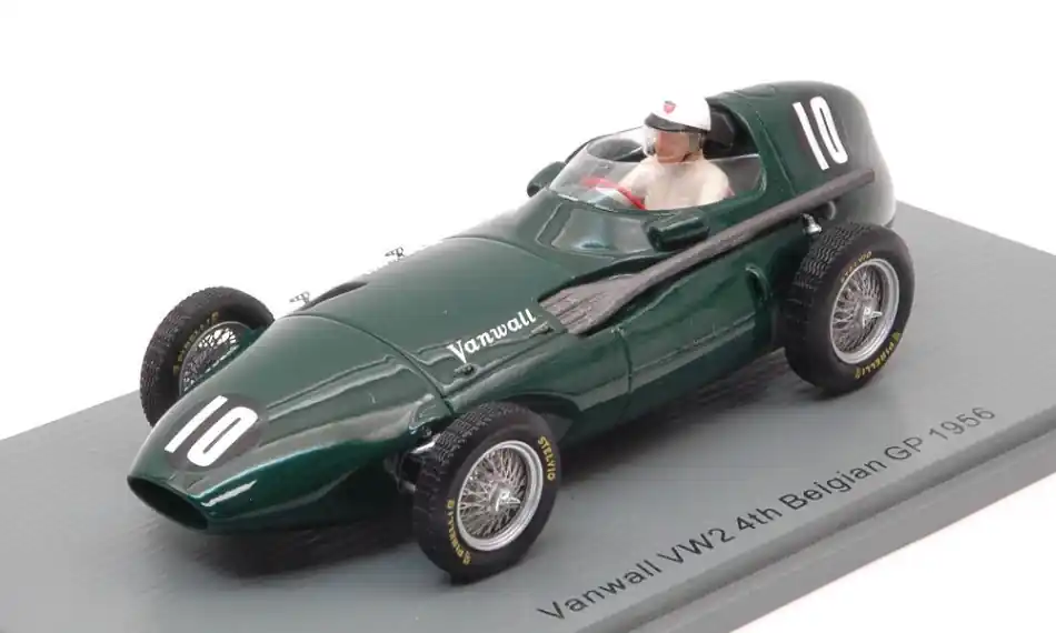 Különleges ajánlat Vanwall F1 VW2 n.10 Belgian GP 1956 H. Schell