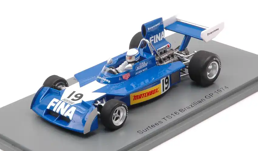 Surtees F1 TS16 n.19 Brazilian GP 1974 J. Mass Kiárusítás