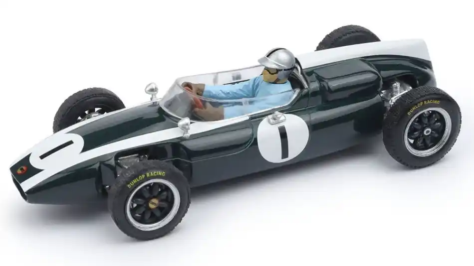 Cooper T53 n.1 British GP 1960 J. Brabham pilótával Kihagyhatatlan ajánlat
