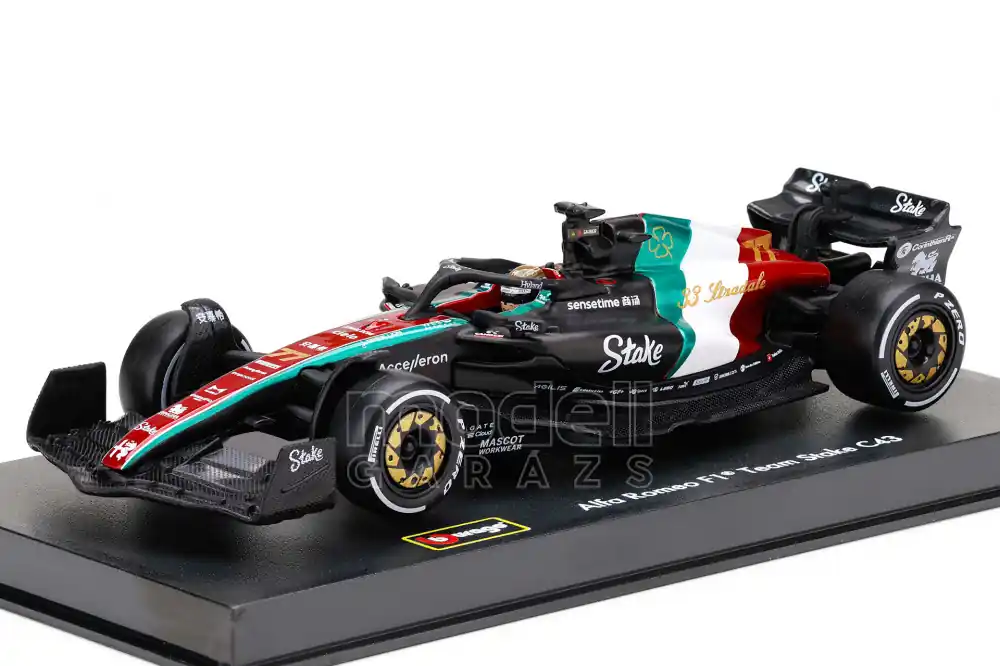 Biztonságos fizetés Alfa Romeo F1 C43 n.77 Monza GP 2023 V. Bottas pilótával