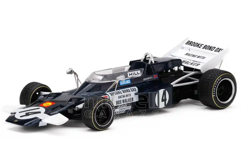 Legkelendőbb Lotus F1 72 n.14 1970 G. Hill