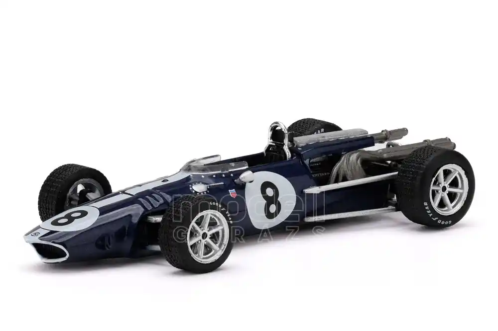 Vedd meg online Eagle F1 Mk1 n.8 1967 B. McLaren