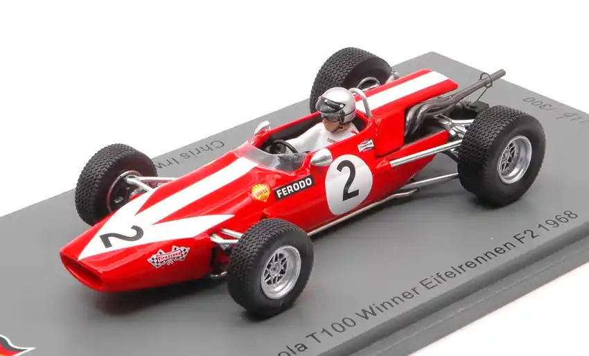 Lola F2 T100 n.2 Eifelrennen győztes 1968 C. Irwin Legkelendőbb