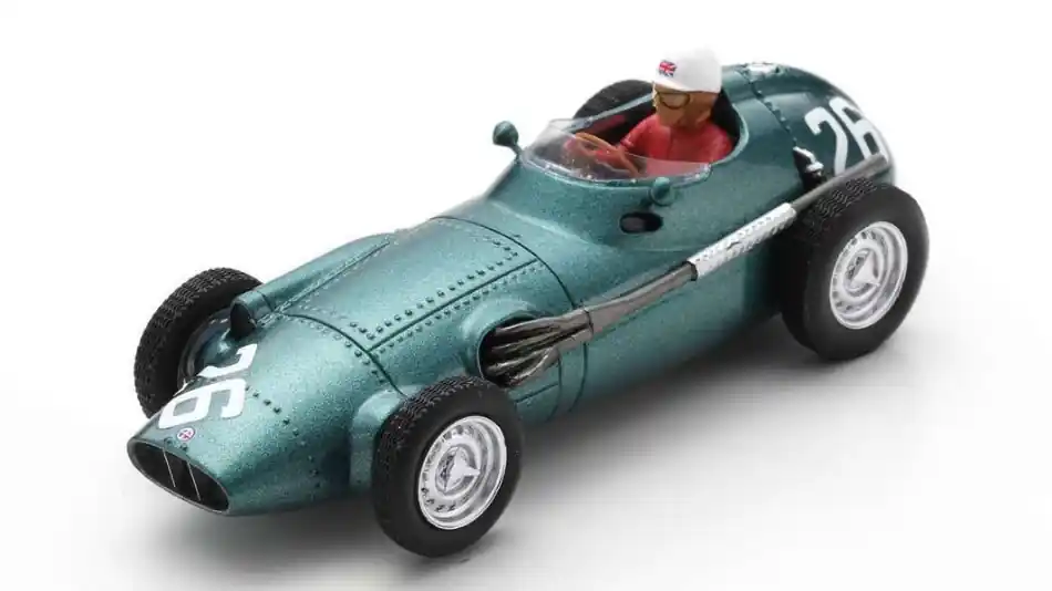 BRM F1 P25 n.26 British GP 1957 L. Leston Ne maradj le