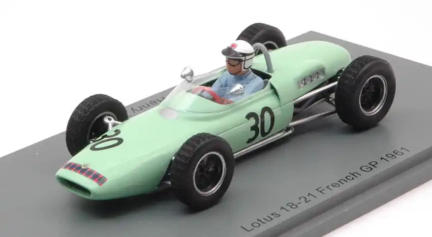 Ne maradj le Lotus F1 18-21 n.30 French GP 1961 H. Taylor