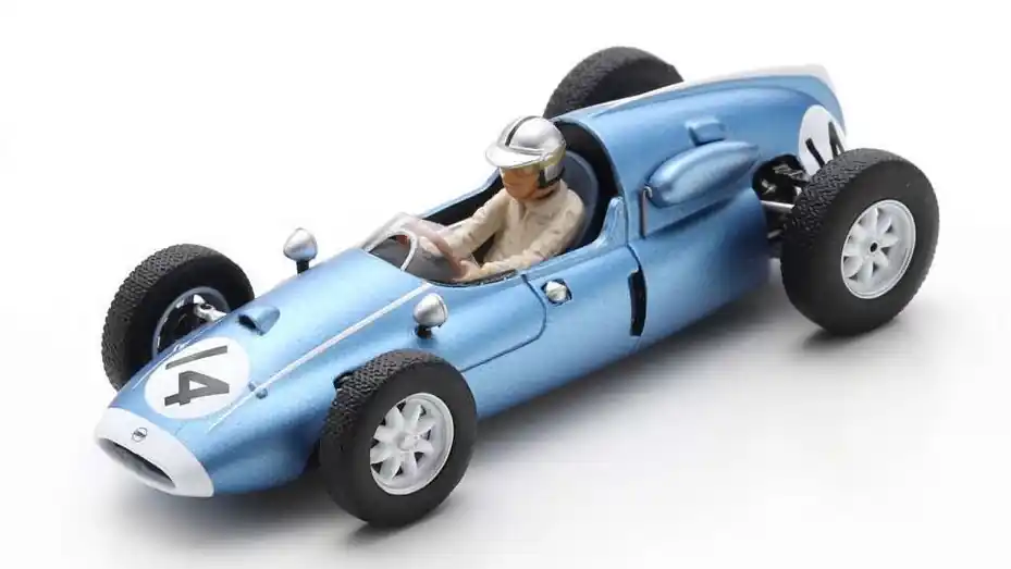 Árcsökkenés Cooper F1 T51 n.14 Monaco GP 1960 R. Salvadori