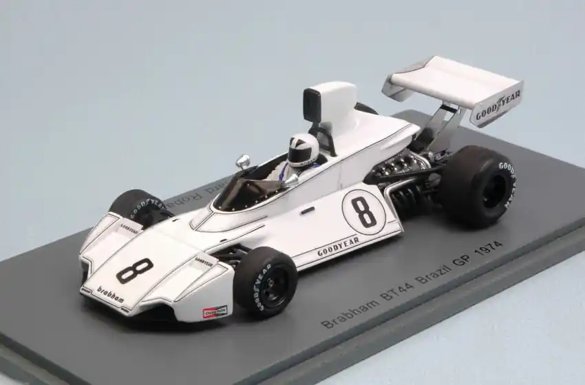 Brabham F1 BT44 n.8 Brazil GP 1974 R. Robarts Kihagyhatatlan ajánlat
