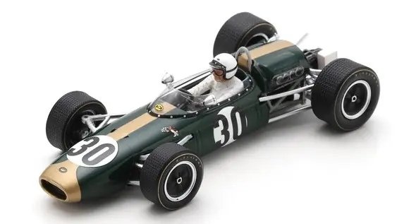 Brabham F1 BT22 n.30 French GP 1966 J. Bonnier Ne maradj le