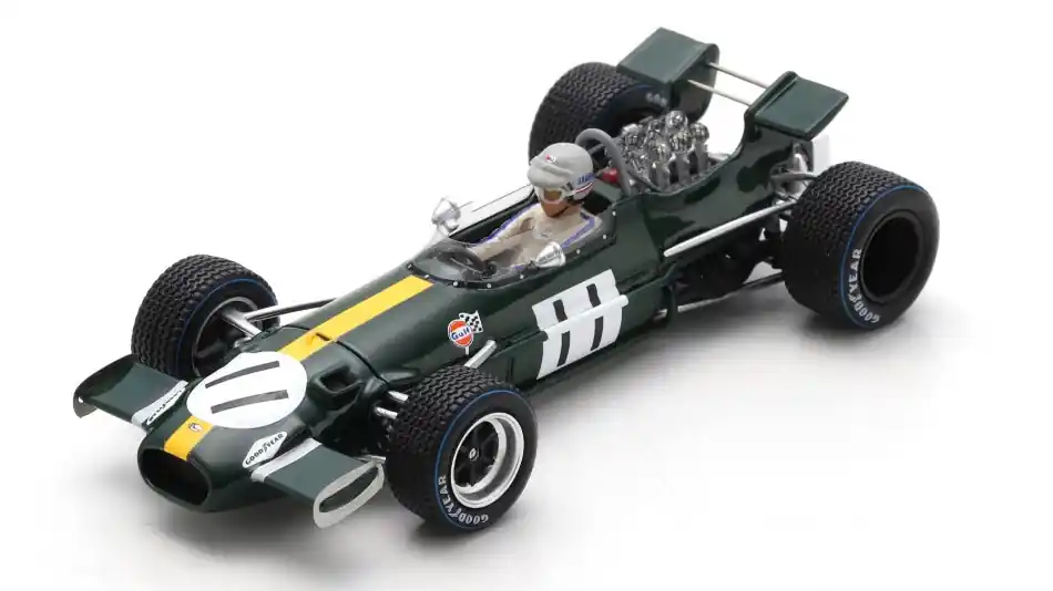 Brabham F1 BT26A n.11 Dutch GP 1969 J. Brabham Szuper akció
