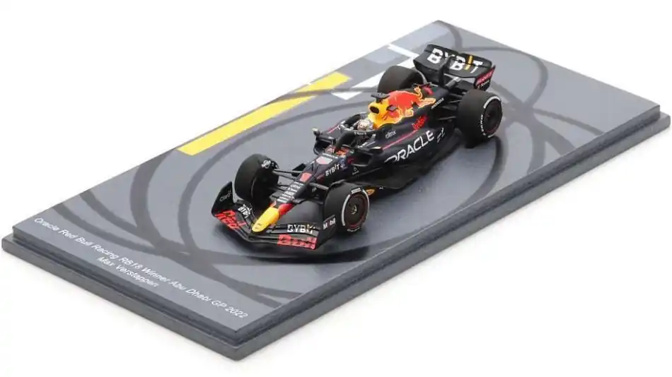 Expressz kézbesítés Red Bull F1 RB18 n.1 Abu Dhabi GP győztes 2022 M. Verstappen