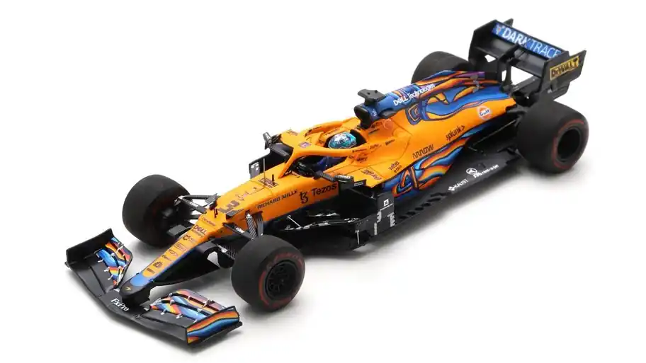 Vedd meg online McLaren F1 MCL35M n.3 Abu Dhabi GP 2021 D. Ricciardo