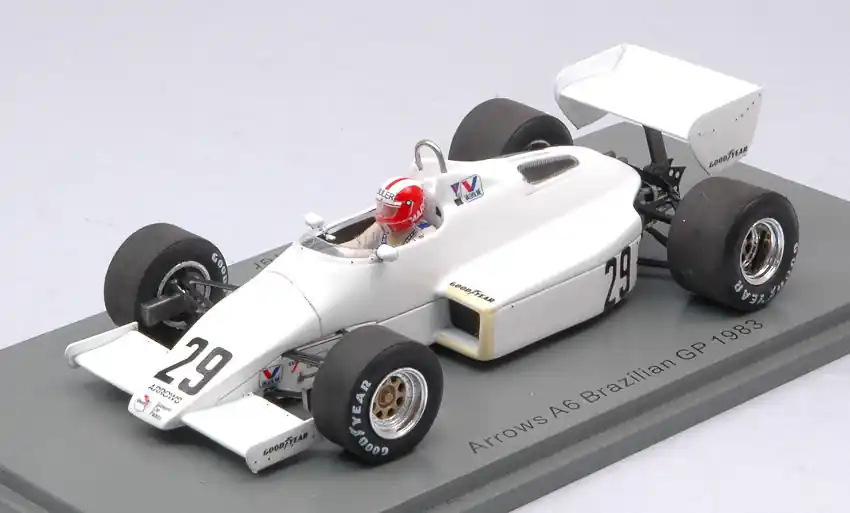 Arrows F1 A6 n.29 Brazilian GP 1983 M. Surer Expressz kézbesítés