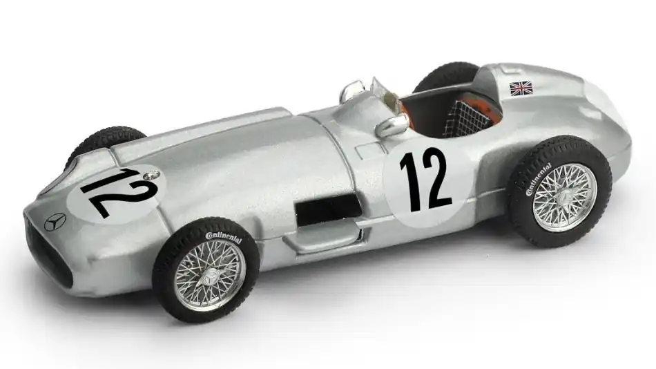 Árcsökkenés Mercedes F1 W196 n.12 British GP győztes 1955 S. Moss