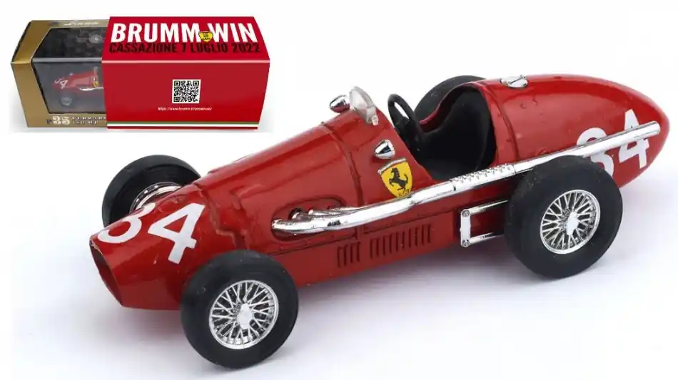 Ferrari F1 500 F2 n.34 1952 A. Ascari világbajnok Biztonságos fizetés