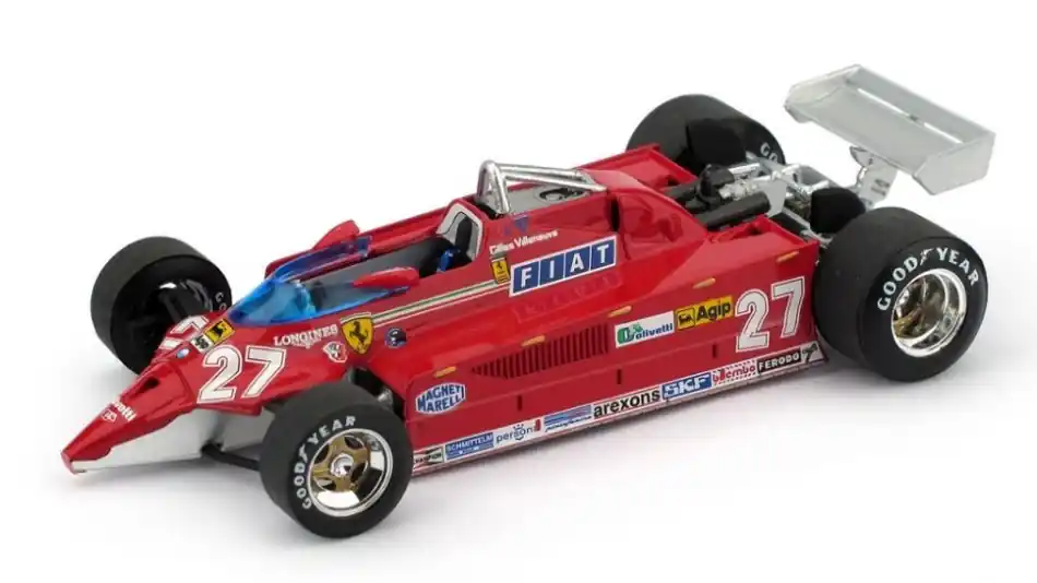 Ferrari F1 126CK Turbo 1981 G. Villeneuve Alacsony ár