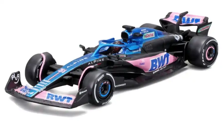 Szuper ajánlat Alpine F1 A523 n.31 2023 E. Ocon vitrinnel és pilótával