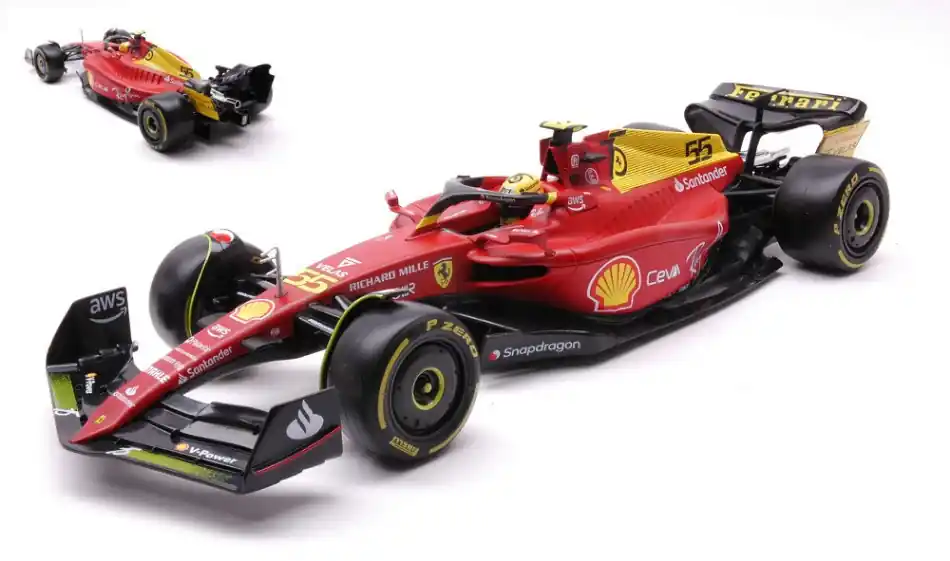 Ferrari F1-75 Carlos Sainz 2022 n.55 Monza GP Árengedmény