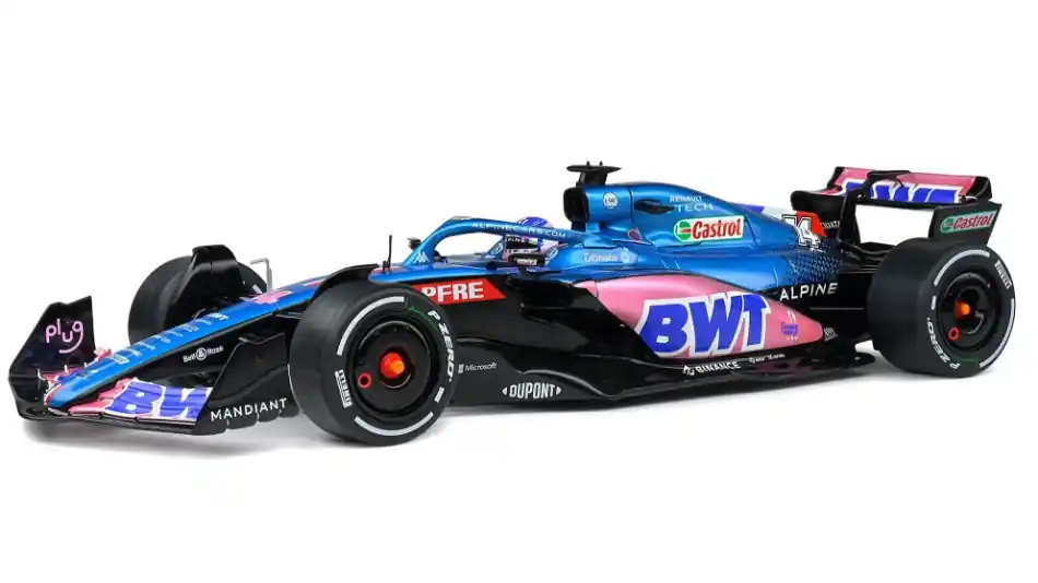 Alpine F1 A522 n.14 Monaco GP 2022 F. Alonso Csak ma