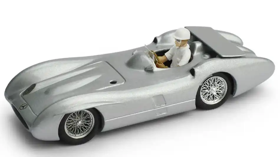Mercedes F1 W196C n.0 aerodinamikai teszt Monza 1955 S. Moss pilótával Különleges ajánlat