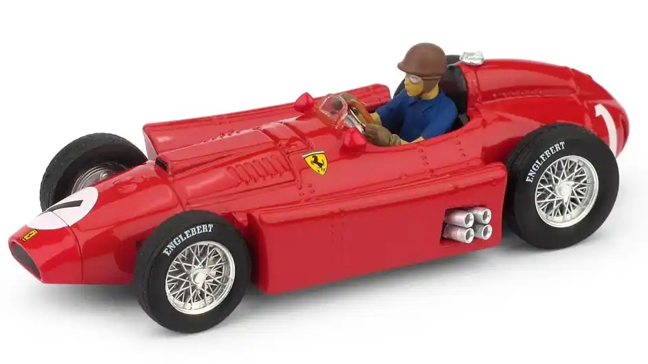 Kedvezmény Ferrari F1 Lancia D50 n.1 British GP győztes 1956 Juan Manuel Fangio világbajnok pilótával