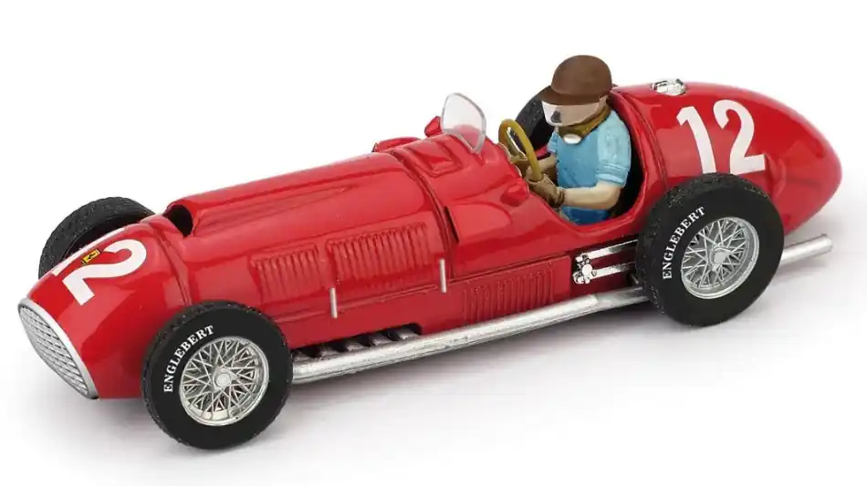 Akció Ferrari F1 375 n.12 British GP győztes 1951 F. Gonzales pilótával
