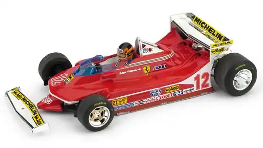 Ferrari F1 312T4 n.12 USA GP 1979 Gilles Villeneuve pilótával Újdonság