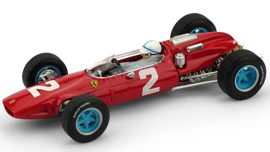 Ferrari F1 158 n.2 Italian GP győztes 1964 John Surtees világbajnok pilótával Kihagyhatatlan ajánlat