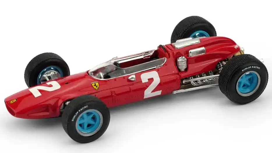 Ferrari F1 158 n.2 Italian GP győztes 1964 John Surtees világbajnok Utolsó esély