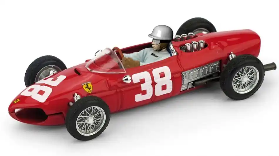 Ferrari F1 156 n.38 3rd Monaco GP 1961 Phil Hill világbajnok pilótával Ajánlat