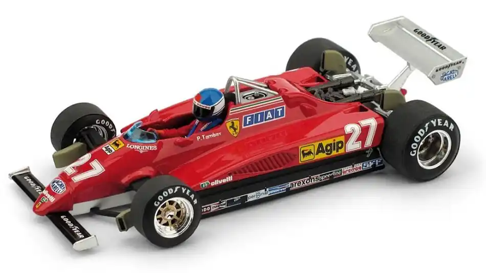 Ferrari F1 126C2 n.27 Italian GP 1982 Patrick Tambay pilótával Bestseller