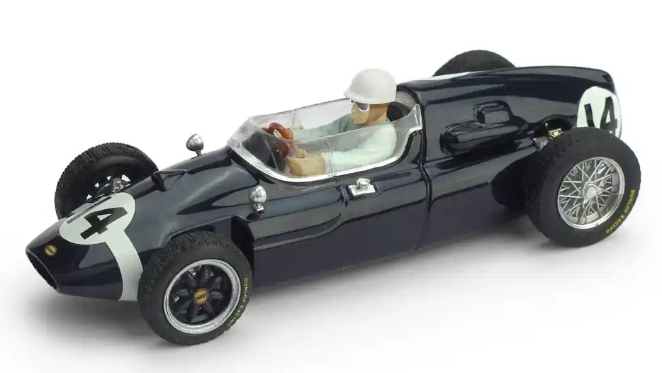 Árcsökkenés Cooper F1 T51 n.14 Italian GP győztes 1959 Stirling Moss pilótával