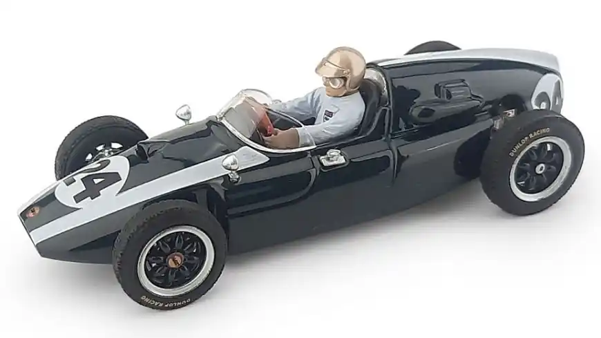 Prémium Cooper F1 T51 Climax n.24 Monaco GP győztes 1959 Jack Brabham világbajnok pilótával