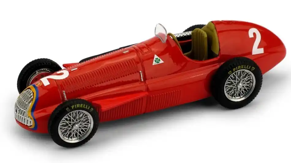 Alfa Romeo F1 159 n.2 Belgian GP 1951 Juan Manuel Fangio világbajnok Újdonság