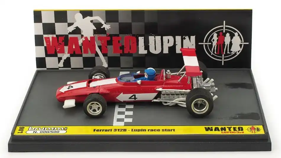 Ferrari 312B Lupin race start Exkluzív ajánlat