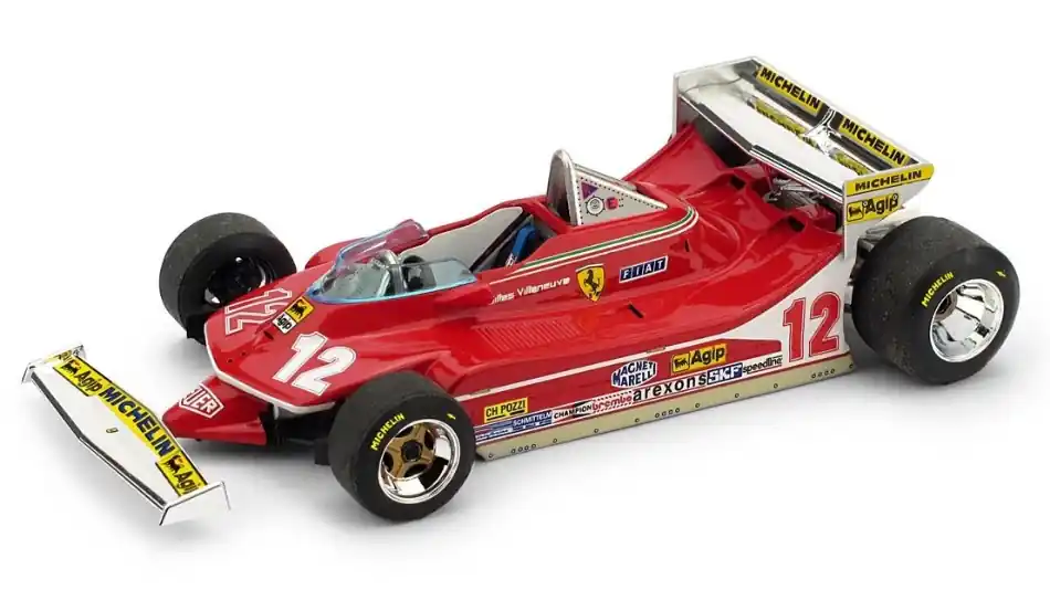 Ferrari F1 312T4 n.12 Monaco GP 1979 G. Villeneuve Nézd meg most