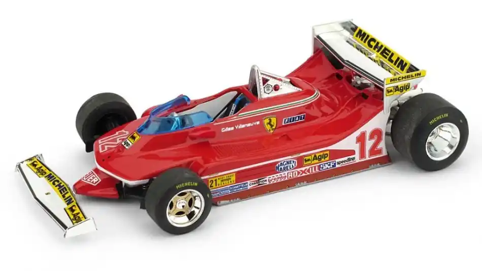 Kedvezményes ár Ferrari F1 312T4 n.12 USA GP 1979 Gilles Villeneuve