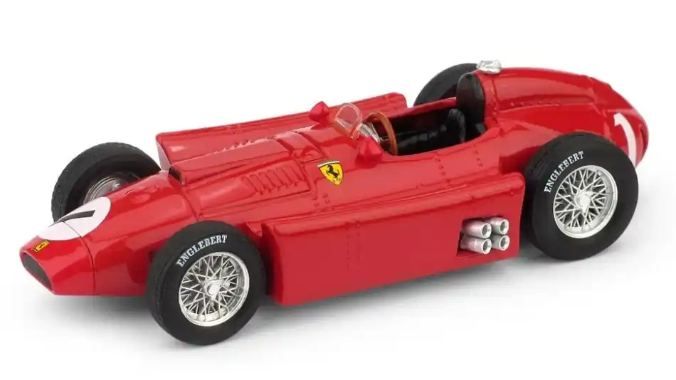 Ferrari F1 Lancia D50 n.1 British GP győztes 1956 Juan Manuel Fangio világbajnok Utolsó esély