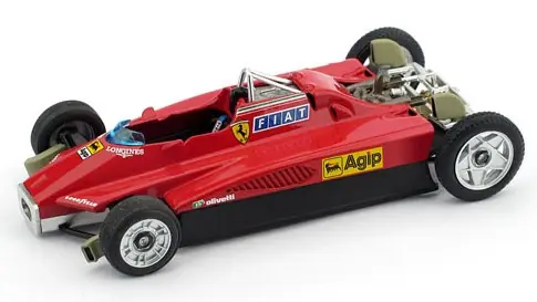 Ferrari F1 126C2 n.27 2nd San Marino Imola GP 1982 Gilles Villeneuve szállított autó Outlet
