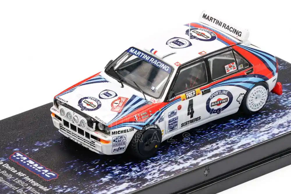 Legkelendőbb Lancia Delta HF Integrale 4 Rally Monte-Carlo 1992 D. Auriol - B. Occelli