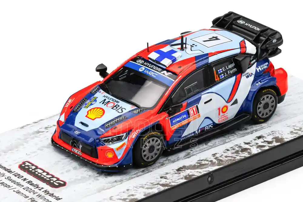 Hyundai i20 N Rally1 Hybrid 10 Rally Sweden 2024 E. Lappi - J. Ferm Alacsony ár