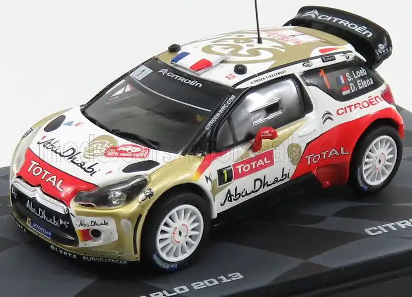 Citroën DS3 WRC 1 Rally Monte-Carlo győztes 2013 S. Loeb - D. Elena Biztonságos fizetés