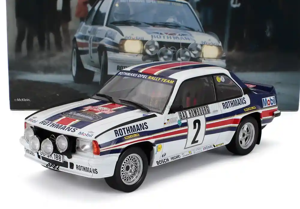 Vásárlói kedvenc Opel Ascona 400 (éjszakai) 2 Rally Monte-Carlo győztes 1982 W. Rohrl - C. Geistdorfer
